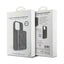 „Guess“ rinkinys „Bundle Pack MagSafe 4G Metal Gold Logo“ – dėklas + 5000 mAh „MagSafe“ išorinė baterija, skirtas „iPhone 13 Pro Max“ (juodas)