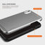 Obliq Slim Meta – dėklas iPhone Xs / X (Satin Silver)