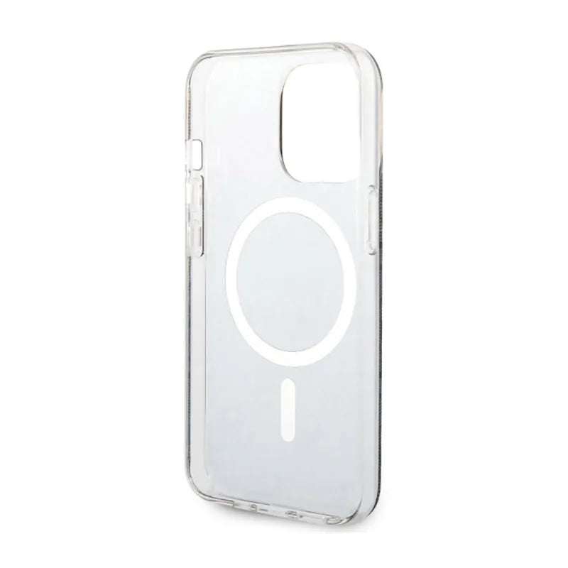 Guess 4G MagSafe – dėklas iPhone 13 Pro (juodas)
