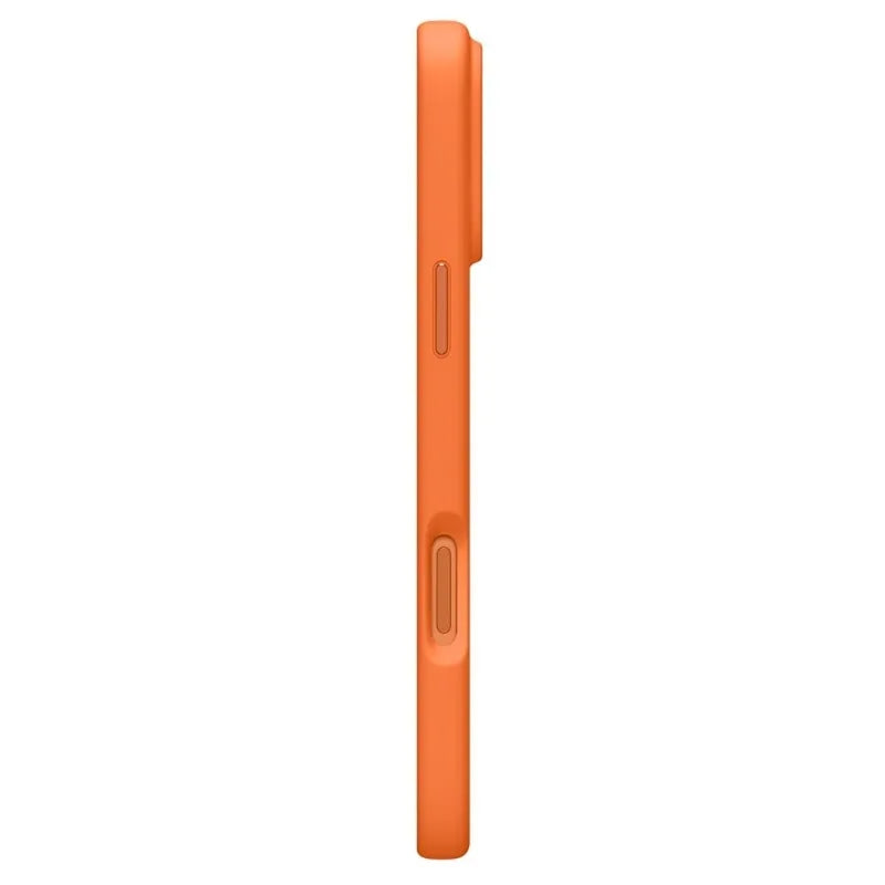 Spigen Silicone Fit Mag MagSafe – dėklas iPhone 17 Pro (Cosmic Orange)