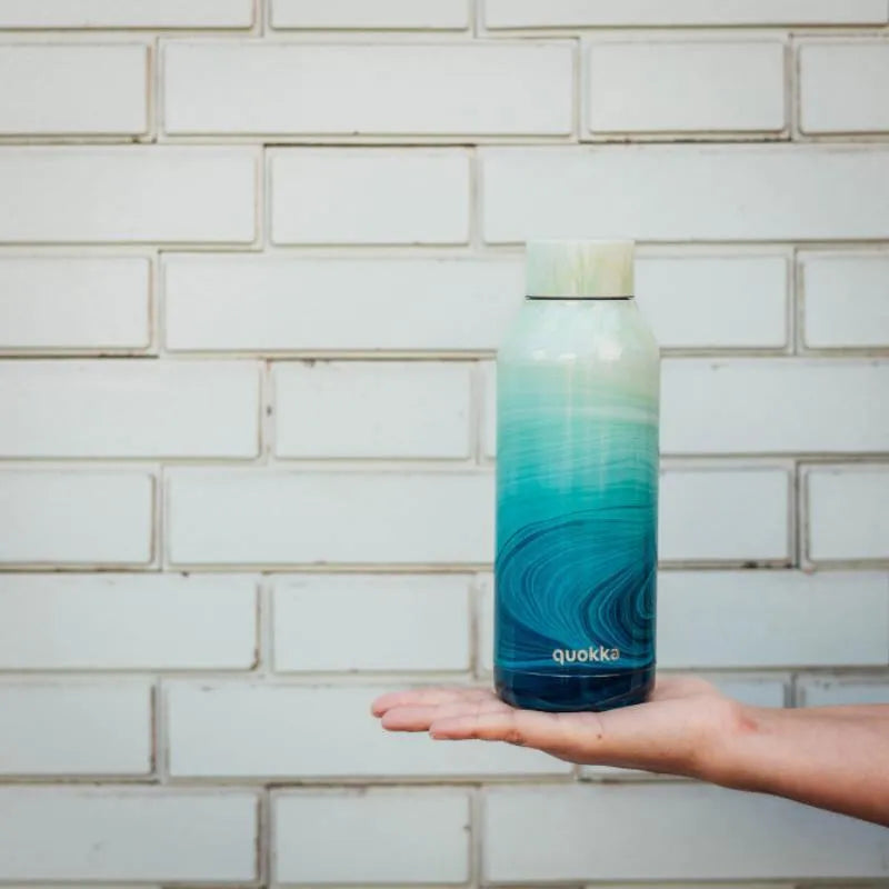 Quokka Solid – nerūdijančio plieno termo gertuvė 510 ml (Ocean)