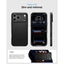 Spigen Thin Fit Mag MagSafe – dėklas, skirtas iPhone 18 Pro Max / 17 Pro Max (juodas)