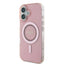 Guess IML Rhinestones MagSafe – dėklas iPhone 16 (rožinis)