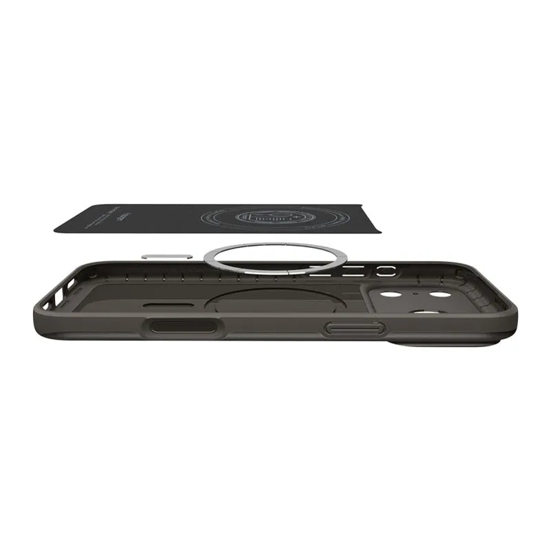 Spigen Thin Fit Mag MagSafe – dėklas, skirtas iPhone 18 Pro / 17 Pro (Gunmetal)
