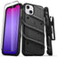 ZIZO BOLT serija – dėklas iPhone 14 Plus (juodas)