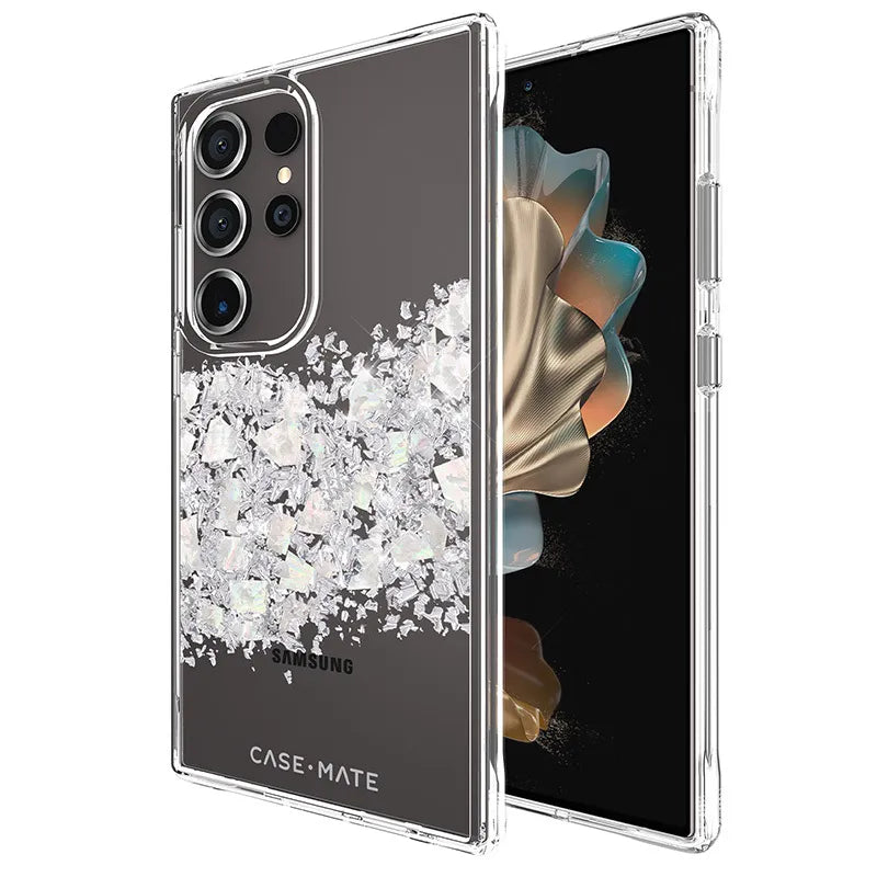 Case-Mate Karat – Samsung Galaxy S24 Ultra dėklas, dekoruotas perlamutru (A Touch of Pearl)