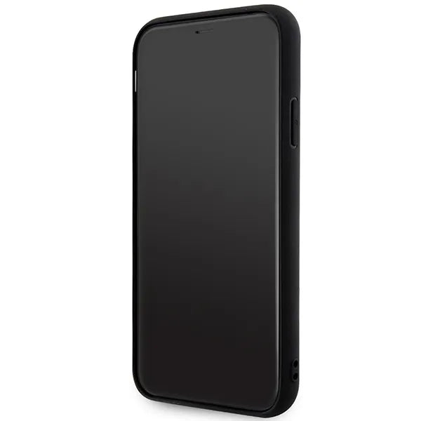Karl Lagerfeld Monogram 3D Pattern – dėklas iPhone 11 (juodas)
