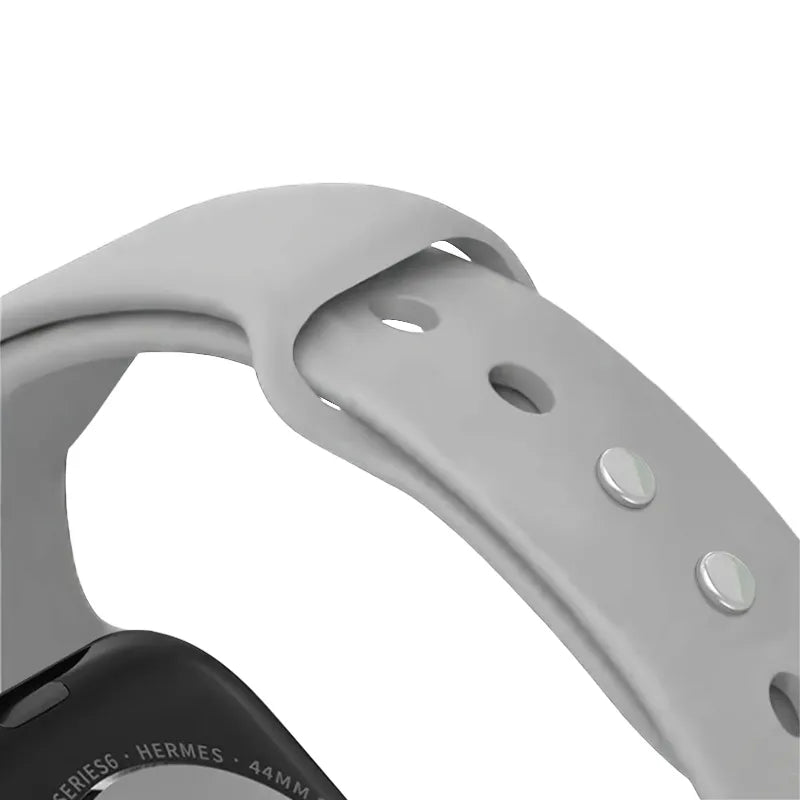 Crong Liquid – Apple Watch dirželis 44/45/46/49 mm (pilkas)