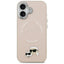 Karl Lagerfeld Karl & Choupette Pins MagSafe – dėklas iPhone 17 (rožinis)