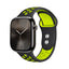 Crong Duo Sport – Apple Watch apyrankė 38/40/41/42 mm (juoda/laimo)