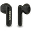 Guess 4G Metal Logo – TWS Bluetooth ausinės + įkrovimo dėklas (juodos)