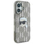 Karl Lagerfeld IML Karl Head Electroplated - dėklas, skirtas iPhone 16 (juodas)