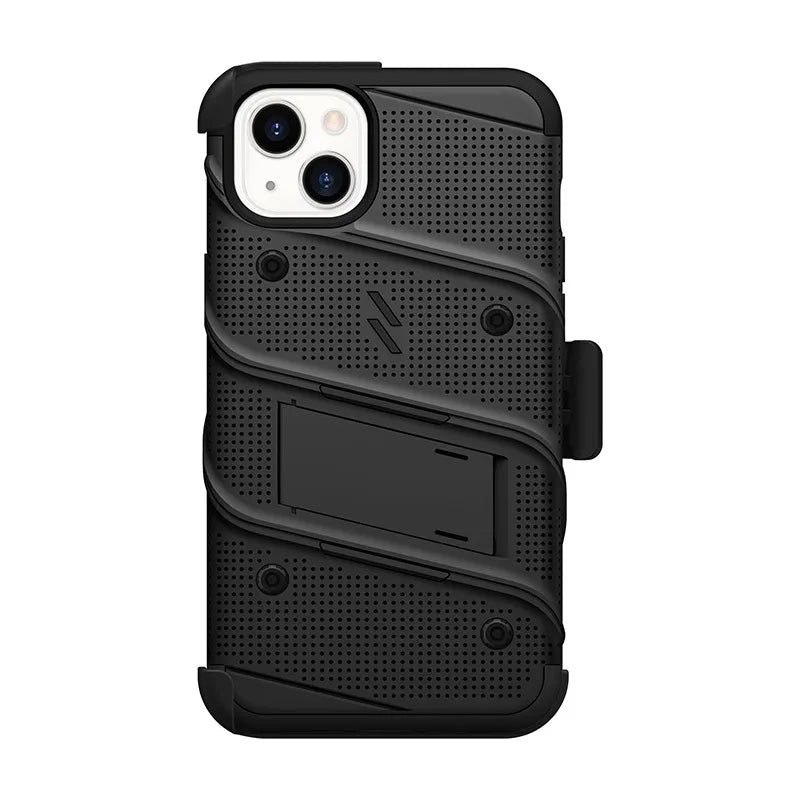 ZIZO BOLT serija – dėklas iPhone 14 Plus (juodas)