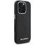 Karl Lagerfeld Saffiano Full Wrapped Elongated Metal Logo MagSafe – dėklas iPhone 16 Pro Max (juodas)