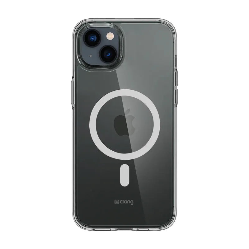 Crong Clear MAG Cover - iPhone 14 Plus MagSafe dėklas (skaidrus)