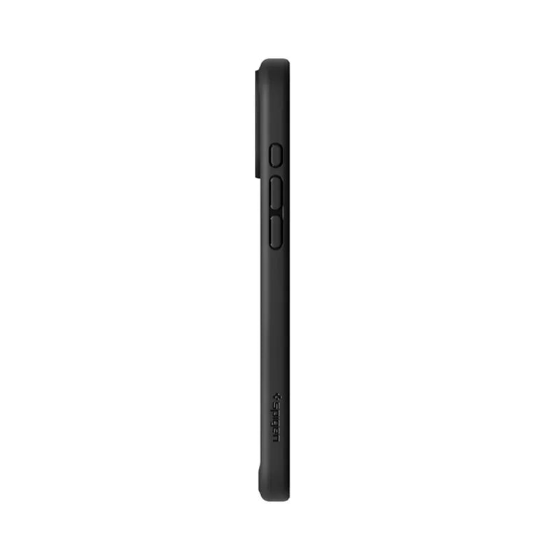 Spigen Ultra Hybrid – dėklas iPhone 16 telefonui (matinė juoda)
