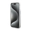 Guess IML 4G Gold Stripe dėklas iPhone 15 Pro (juodas)