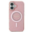 Guess IML Rhinestones MagSafe – dėklas iPhone 16 (rožinis)