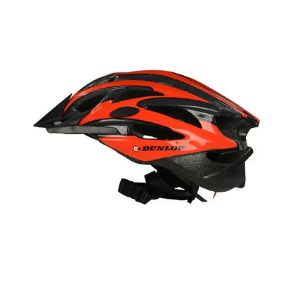 Dunlop – MTB reguliuojamas dviračio šalmas, M dydis 55-58 cm (raudonas/juodas)