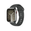Crong Liquid – Apple Watch dirželis 44/45/46/49 mm (grafitinis)