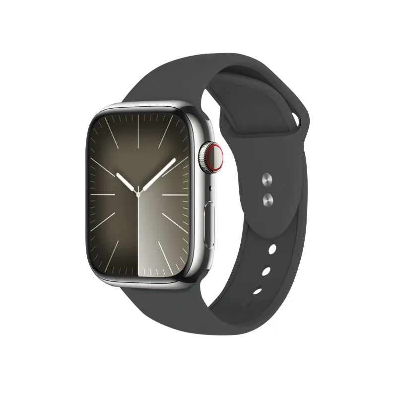 Crong Liquid – Apple Watch dirželis 44/45/46/49 mm (grafitinis)