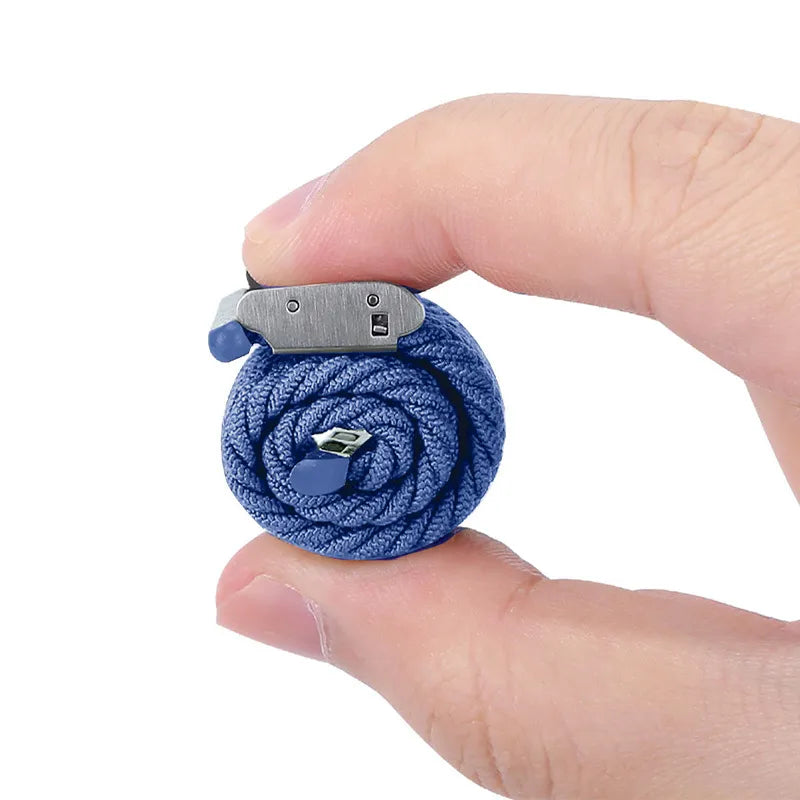 Crong Wave Band – pintas dirželis Apple Watch 38/40/41/42mm (mėlynas)