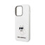 Karl Lagerfeld Silicone NFT Choupette – dėklas iPhone 14 Pro Max (baltas)