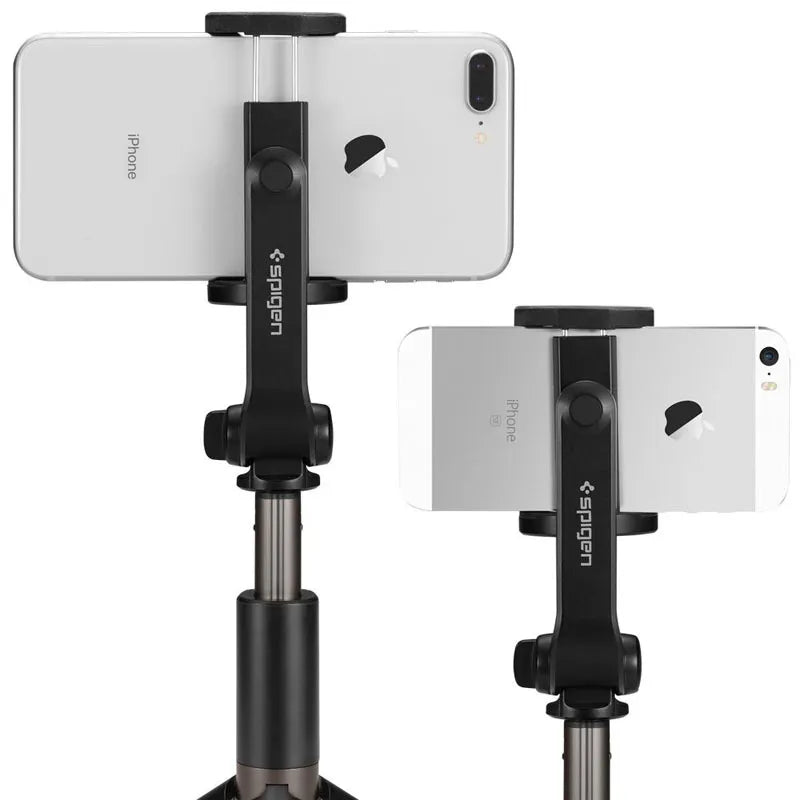 Spigen S540W – išmaniojo telefono stovas / asmenukių lazda (juoda)