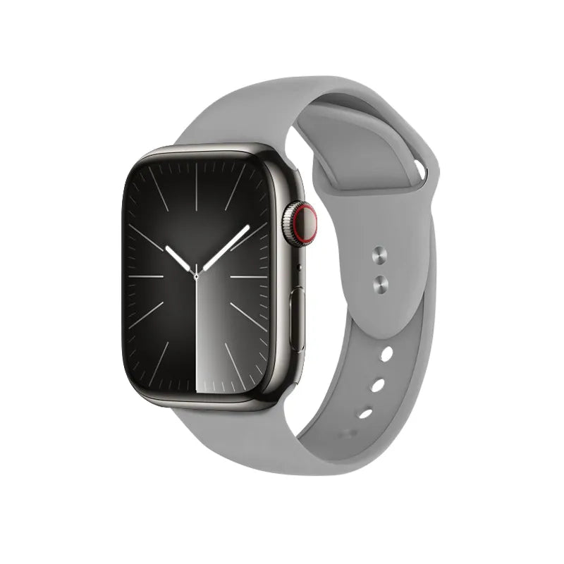 Crong Liquid – Apple Watch dirželis 44/45/46/49 mm (pilkas)