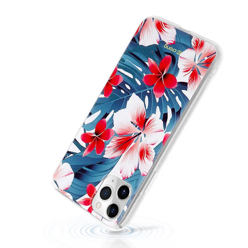 „Crong Flower Case“ – „iPhone 11 Pro“ dėklas (03 raštas)