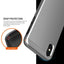 Obliq Slim Meta – dėklas iPhone Xs / X (Satin Silver)