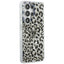 Guess IML Leopard Print Triangle MagSafe – Samsung Galaxy S26 Ultra dėklas (juodas)