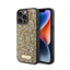 Guess Rhinestone Metal Logo – dėklas iPhone 15 Pro Max telefonui (geltonas)
