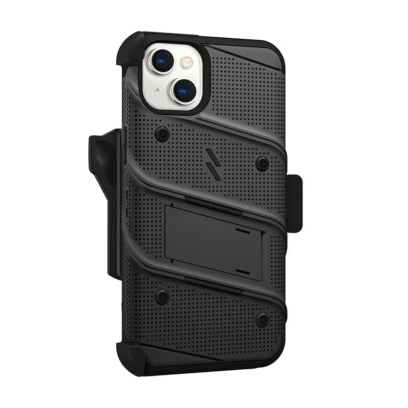ZIZO BOLT serija – dėklas iPhone 14 Plus (juodas)