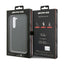 AMG Carbon Stripe & Embossed – dėklas „Samsung Galaxy S23“ (juodas)