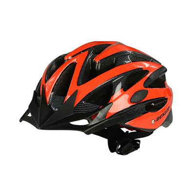 Dunlop – MTB reguliuojamas dviračio šalmas, M dydis 55-58 cm (raudonas/juodas)