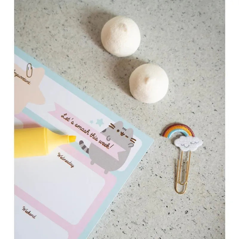 Pusheen – savaitinis planuotojas iš „Foodie“ kolekcijos, 54 A4 formato puslapiai
