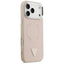 Guess Triangle Logo MagSafe – dėklas iPhone 17 Pro (rožinis)