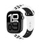 Crong Duo Sport – „Apple Watch“ dirželis 38/40/41/42 mm (baltas/juodas)