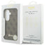 Guess 4G Script MagSafe – dėklas Samsung Galaxy S26 telefonui (rudos spalvos)