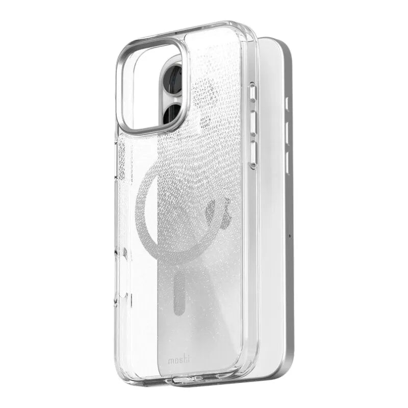 Moshi iGlaze MagSafe – dėklas iPhone 16 Pro Max (Mist White)