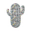 Bestway – pripučiamas čiužinys Cactus 185x155 cm