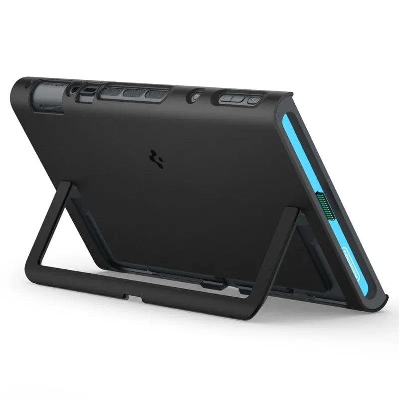 Spigen Nano Pop – dėklas, skirtas Nintendo Switch 2 (juoda/sezamų)