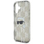 Karl Lagerfeld IML Karl Head Electroplated - dėklas, skirtas iPhone 16 (juodas)
