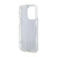 Guess IML 4G Gold Stripe dėklas iPhone 15 Pro (juodas)