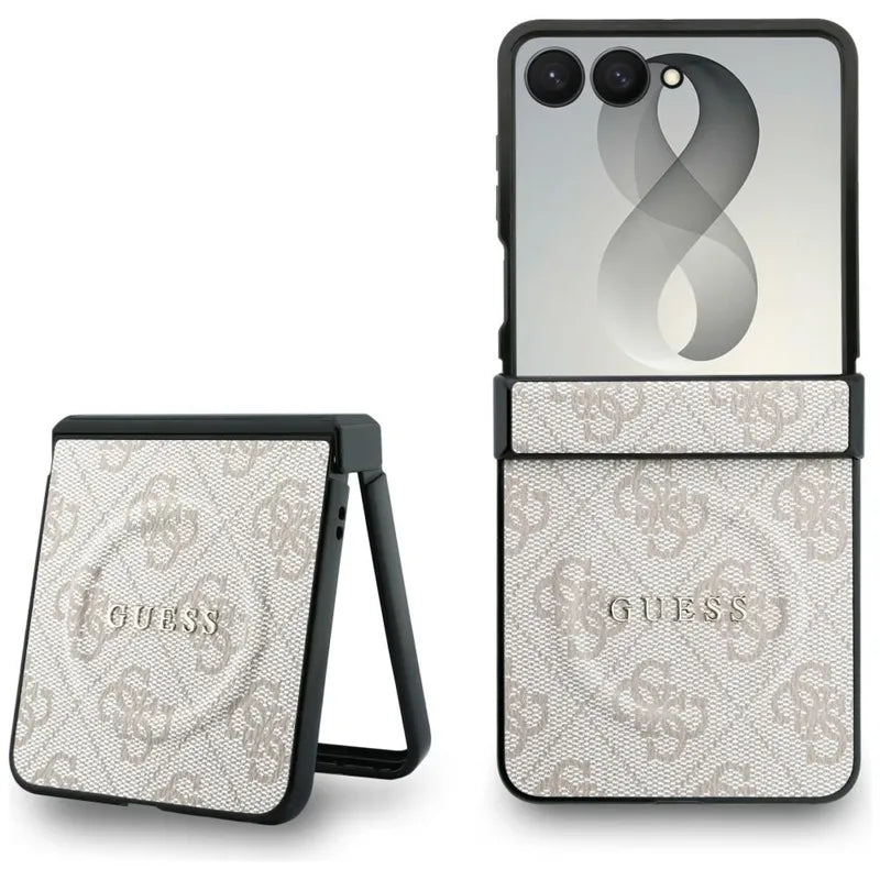 Guess 4G Classic MagSafe - Samsung Galaxy Z Flip 8 dėklas (rožinis)