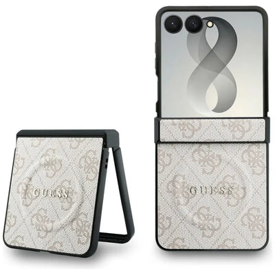 Guess 4G Classic MagSafe - Samsung Galaxy Z Flip 8 dėklas (rožinis)