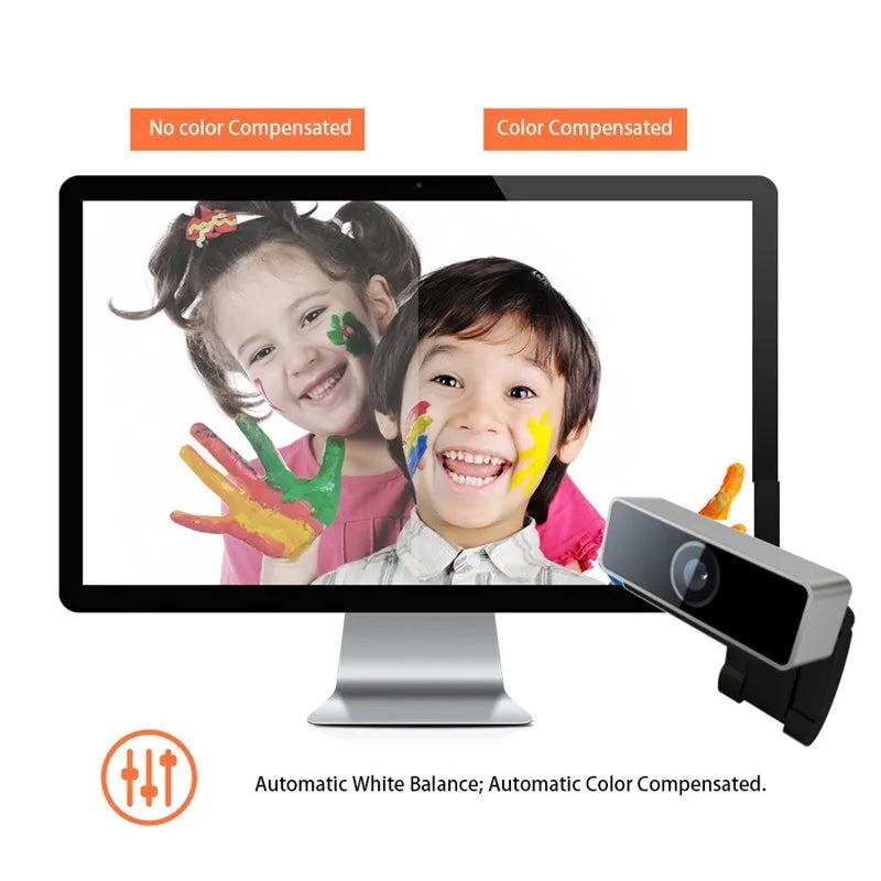 Coolcam USB Full HD 1080p vaizdo kamera (juoda)