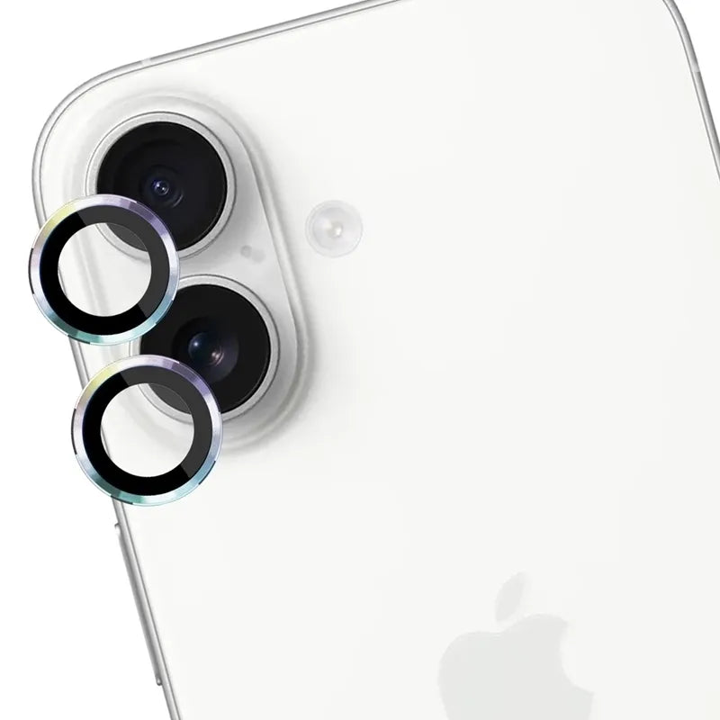 3mk Lens Protection Pro – kameros objektyvo stiklas, skirtas iPhone 17 (vaivorykštinis)