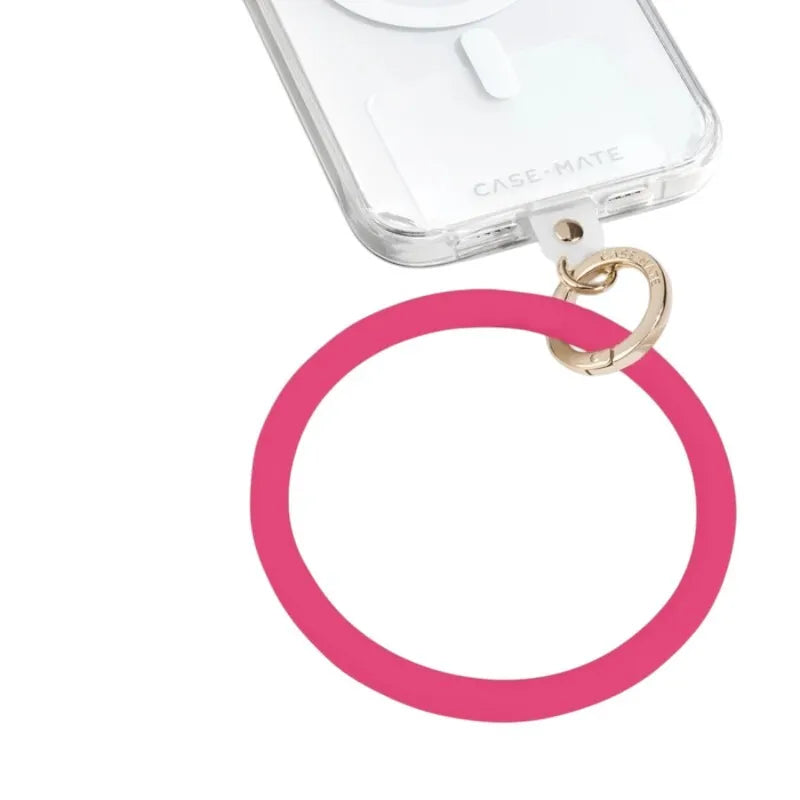 Case-Mate Phone Bangle – riešo dirželis išmaniajam telefonui (fuksijos spalvos)